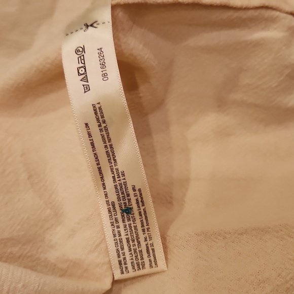 NWOT ❗️  Free People cream color womens dress size XS - Picture 10 of 16